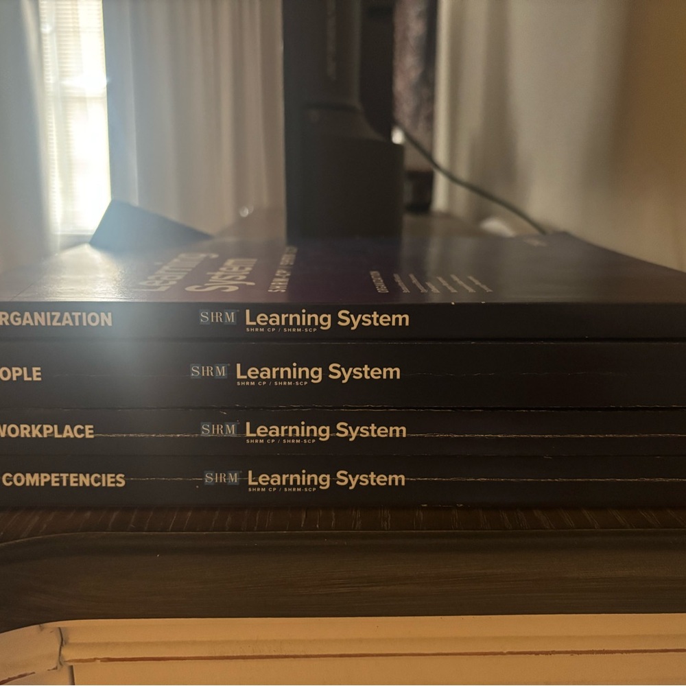 SHRM Learning System Books Set